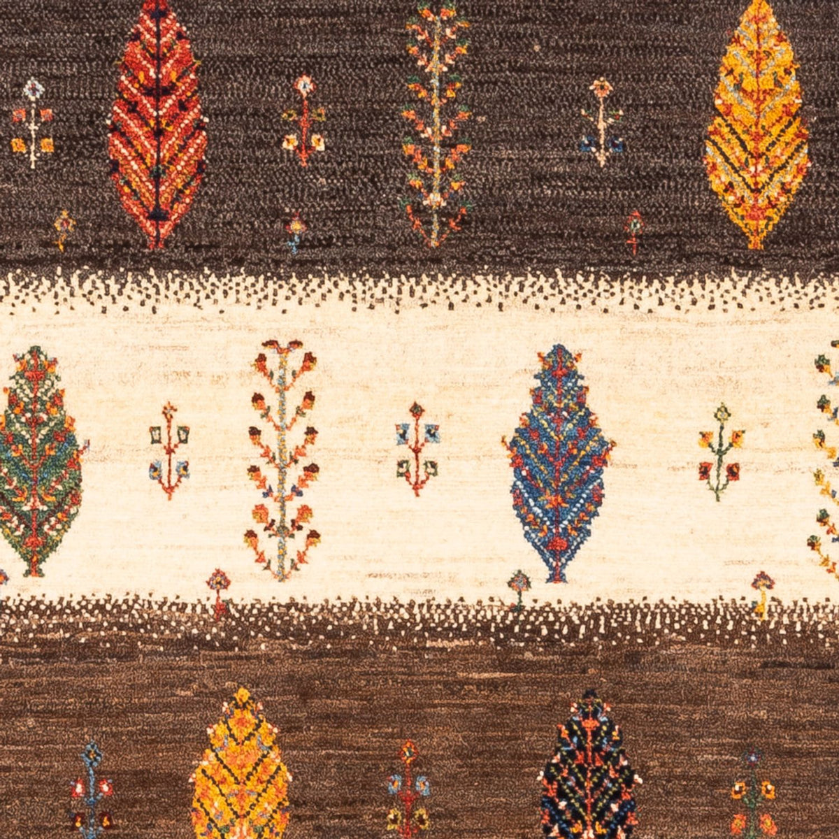 Gabbeh-matta - Loribaft Persian - Kungliga - 122 x 84 cm - flerfärgad