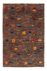 Gabbeh-matta - Loribaft Persian - Kungliga - 119 x 82 cm - grått