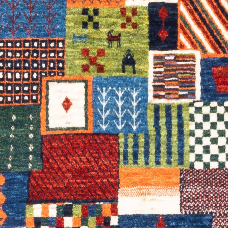 Gabbeh-matta - Loribaft Persian - Kungliga - 131 x 81 cm - flerfärgad