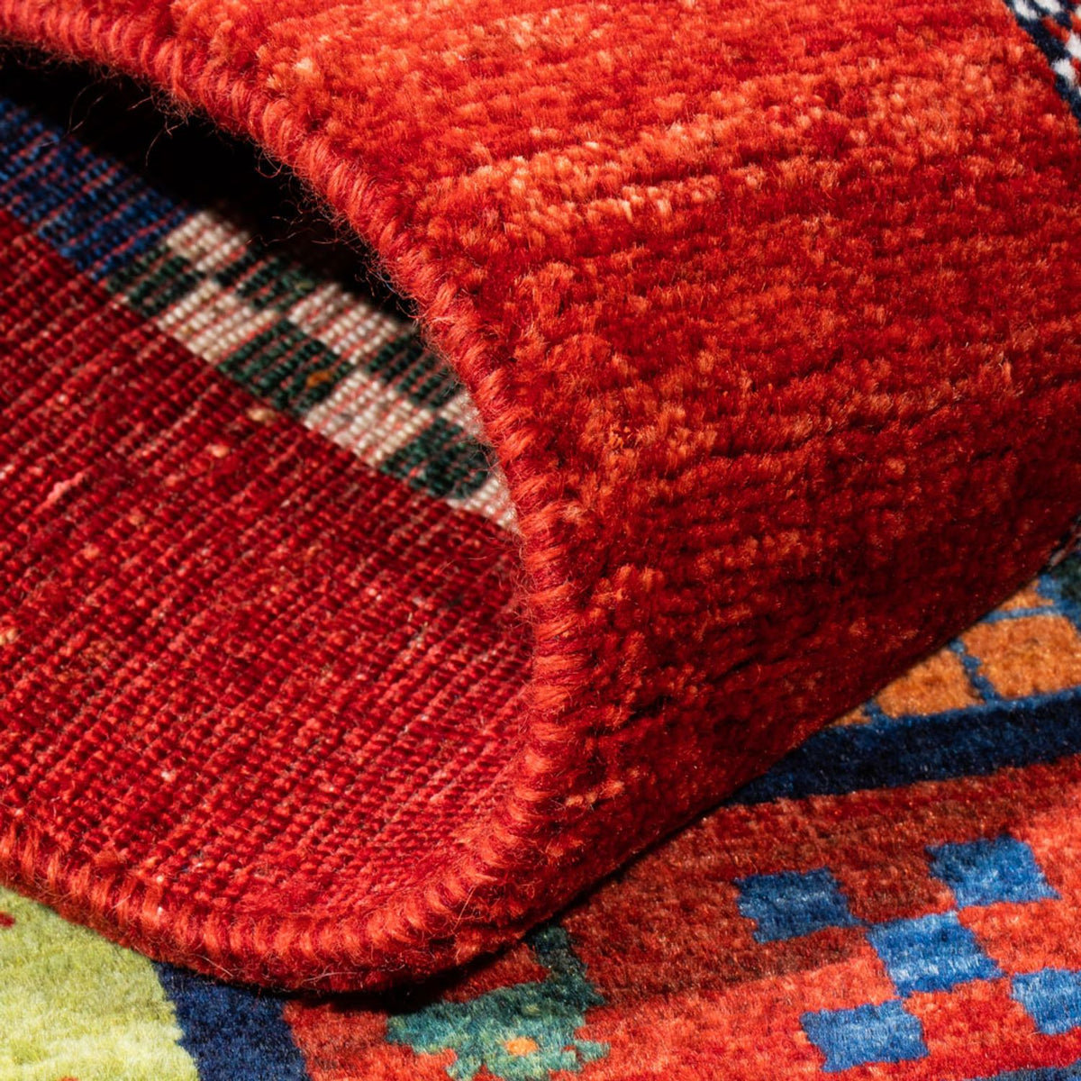 Gabbeh-matta - Loribaft Persian - Kungliga - 131 x 81 cm - flerfärgad