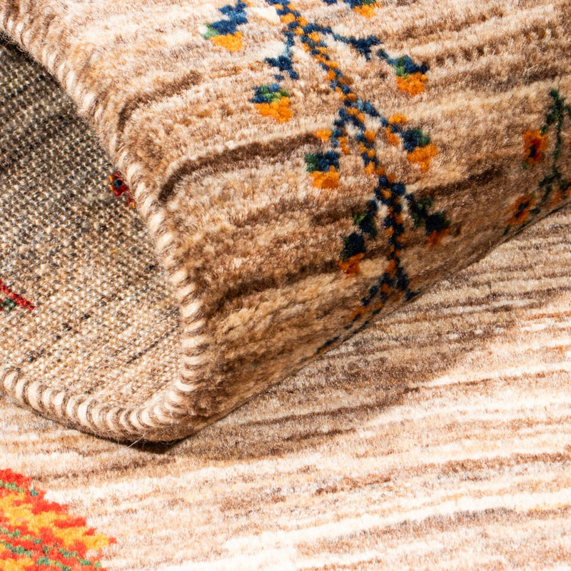 Gabbeh-matta - Loribaft Persian - Kungliga - 133 x 81 cm - flerfärgad