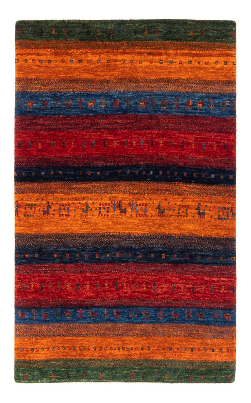 Gabbeh-matta - Loribaft Persian - Kungliga - 137 x 86 cm - flerfärgad