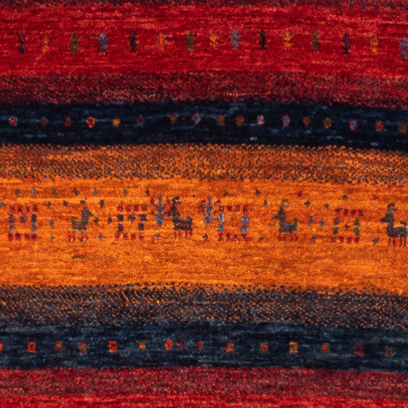 Gabbeh-matta - Loribaft Persian - Kungliga - 137 x 86 cm - flerfärgad