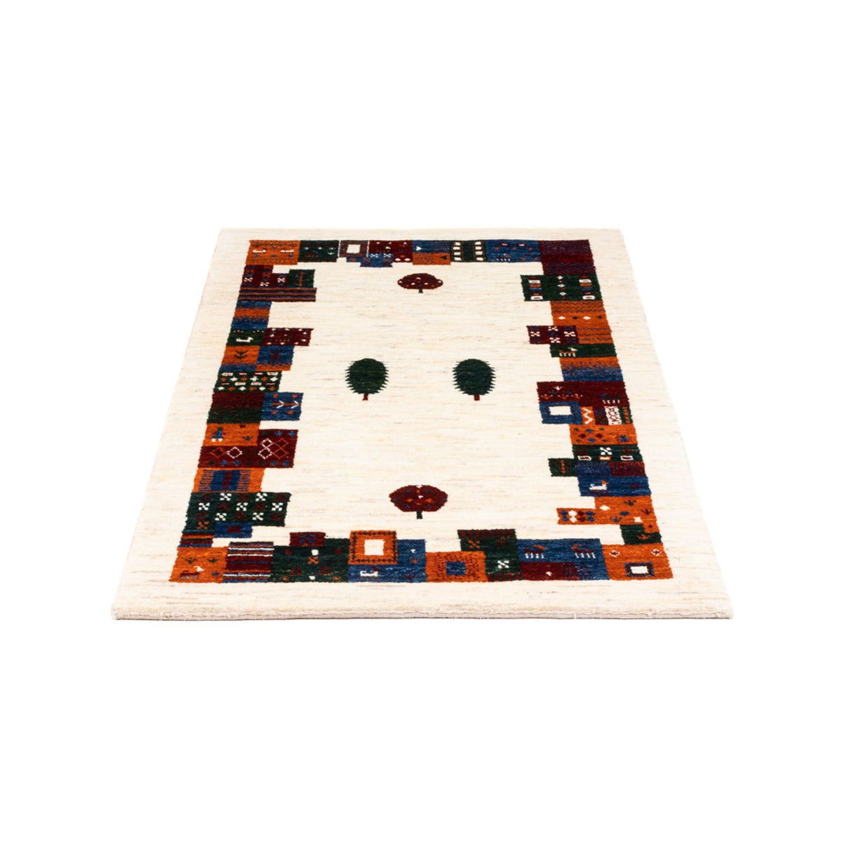 Gabbeh-matta - Loribaft Persian - Kungliga - 128 x 80 cm - flerfärgad