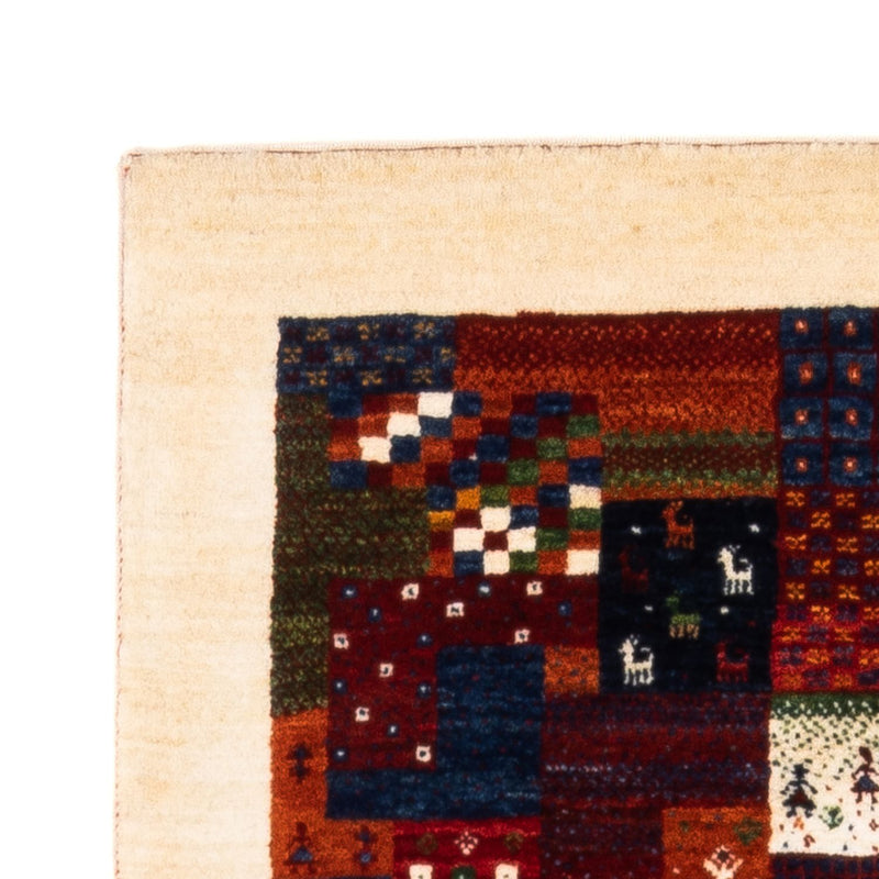 Gabbeh-matta - Loribaft Persian - Kungliga - 134 x 84 cm - flerfärgad