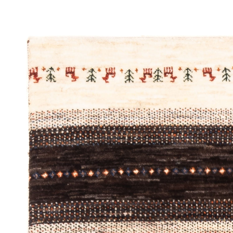 Gabbeh-matta - Loribaft Persian - Kungliga - 128 x 81 cm - grått