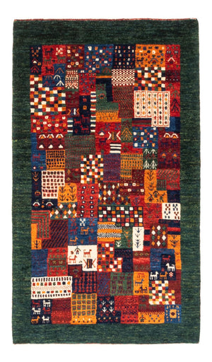 Gabbeh-matta - Loribaft Persian - Kungliga - 134 x 82 cm - flerfärgad