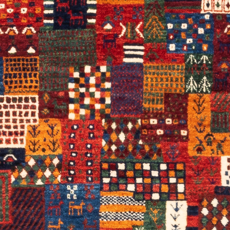 Gabbeh-matta - Loribaft Persian - Kungliga - 134 x 82 cm - flerfärgad