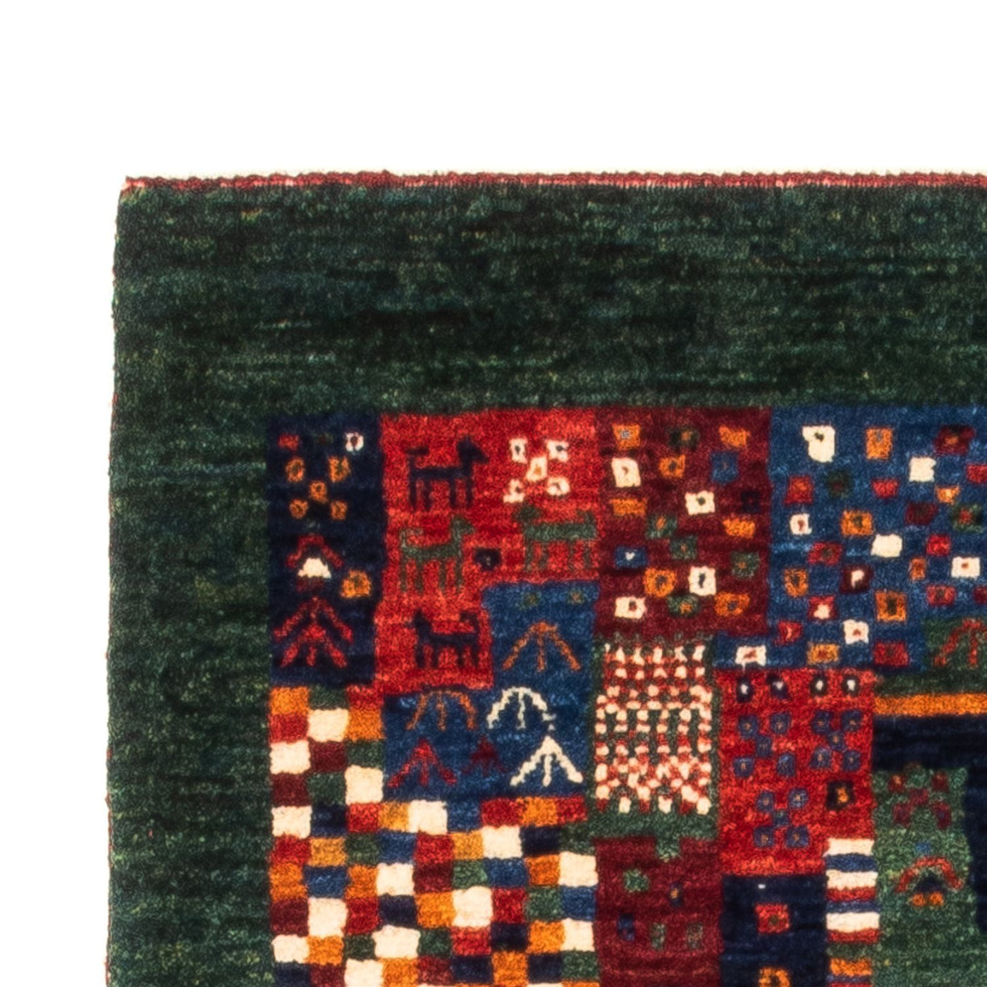 Loribaft Mattan 134x82cm - Perserteppich Wollteppich