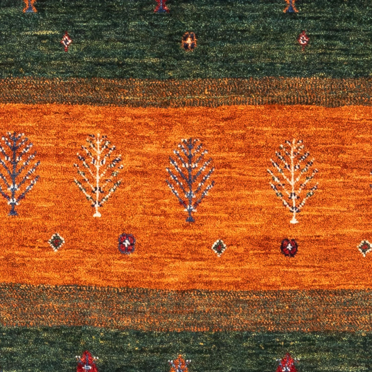 Gabbeh-matta - Loribaft Persian - Kungliga - 136 x 84 cm - flerfärgad