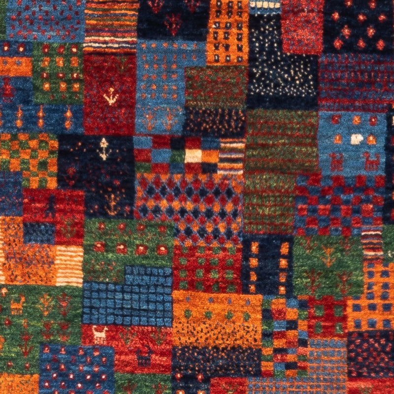 Gabbeh-matta - Loribaft Persian - Kungliga - 133 x 87 cm - flerfärgad