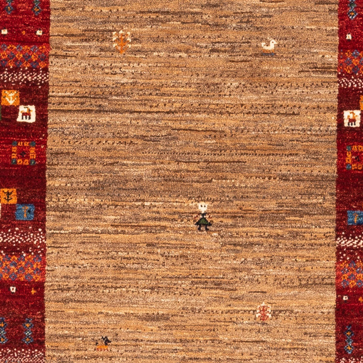 Gabbeh-matta - Loribaft Persian - Kungliga - 134 x 92 cm - flerfärgad