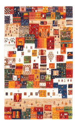 Gabbeh-matta - Loribaft Persian - Kungliga - 151 x 95 cm - flerfärgad