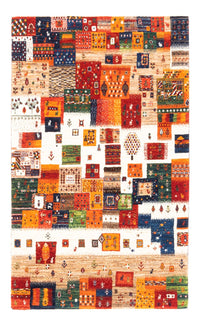 Gabbeh-matta - Loribaft Persian - Kungliga - 151 x 95 cm - flerfärgad