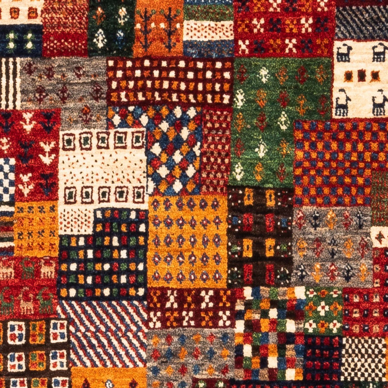 Gabbeh-matta - Loribaft Persian - Kungliga - 145 x 90 cm - flerfärgad