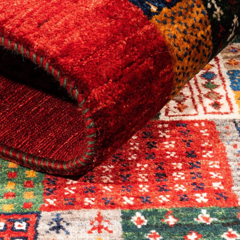 Gabbeh-matta - Loribaft Persian - Kungliga - 145 x 90 cm - flerfärgad