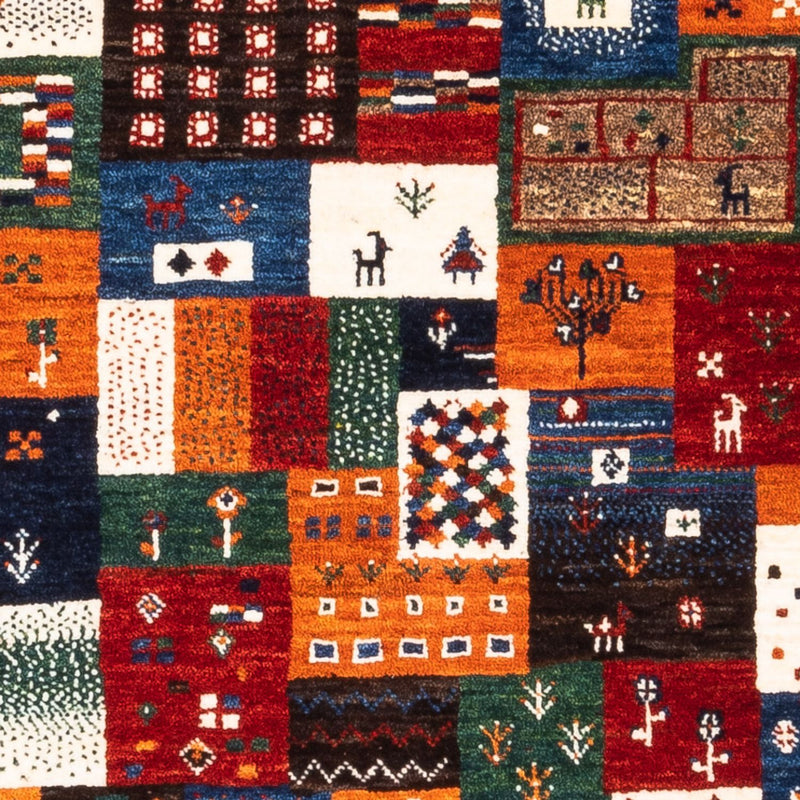 Gabbeh-matta - Loribaft Persian - Kungliga - 130 x 92 cm - flerfärgad