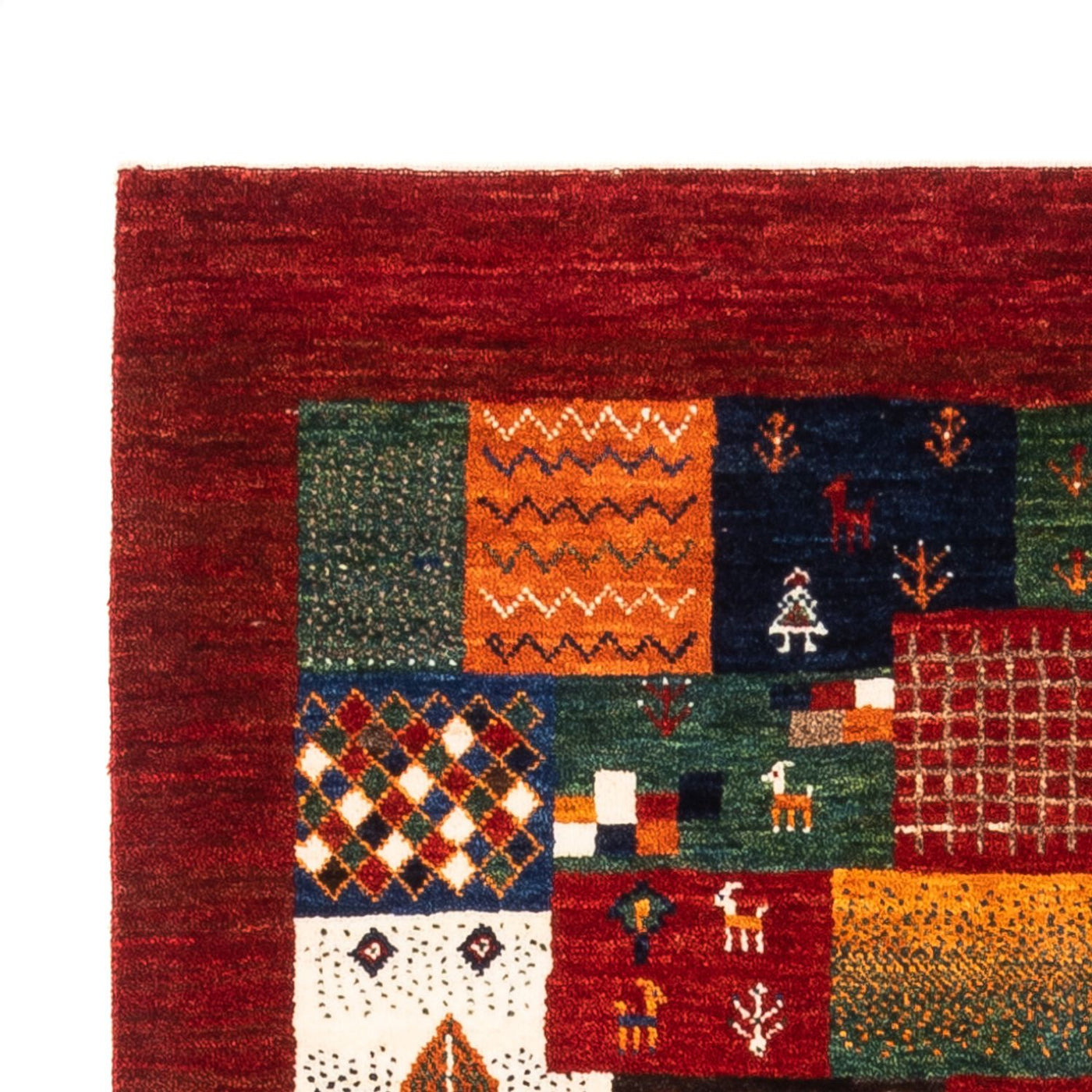 Loribaft Mattan 130x92cm - Perserteppich Wollteppich