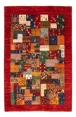 Gabbeh-matta - Loribaft Persian - Kungliga - 134 x 90 cm - flerfärgad