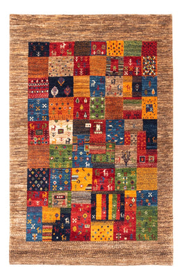 Gabbeh-matta - Loribaft Persian - Kungliga - 148 x 100 cm - flerfärgad