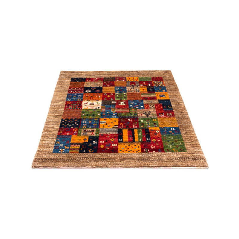 Gabbeh-matta - Loribaft Persian - Kungliga - 148 x 100 cm - flerfärgad