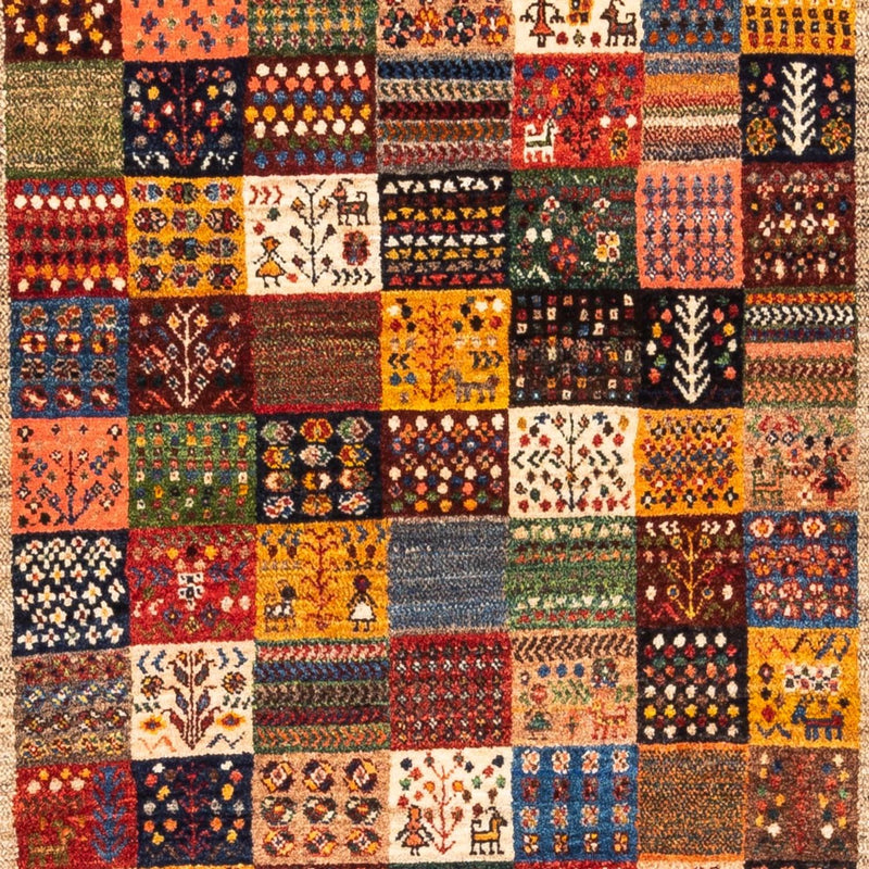 Gabbeh-matta - Loribaft Persian - Kungliga - 151 x 104 cm - flerfärgad