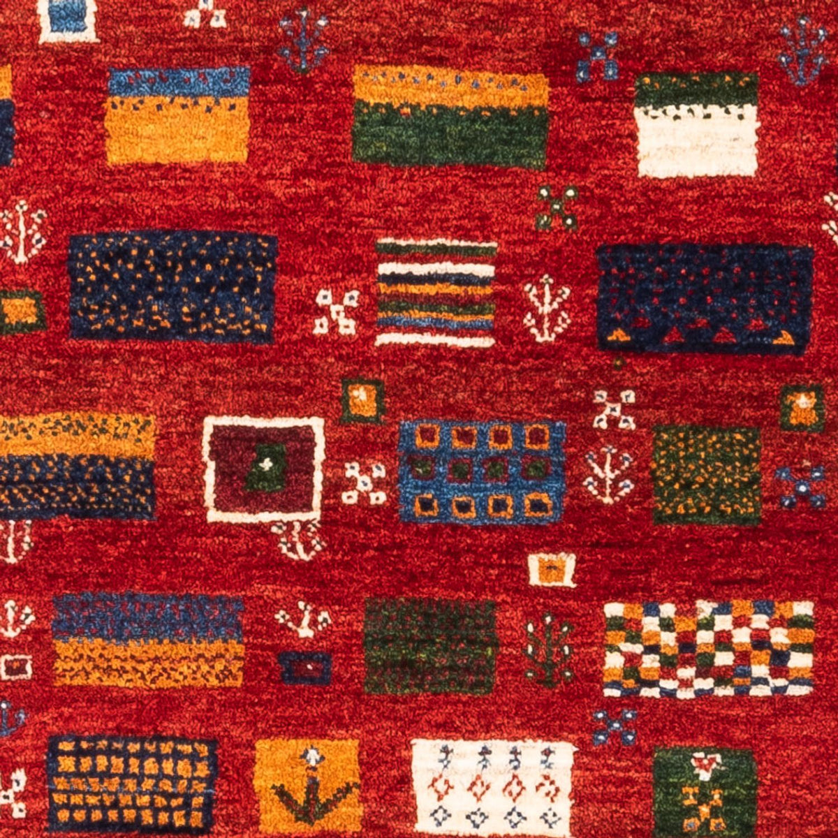 Gabbeh-matta - Loribaft Persian - Kungliga - 126 x 84 cm - flerfärgad