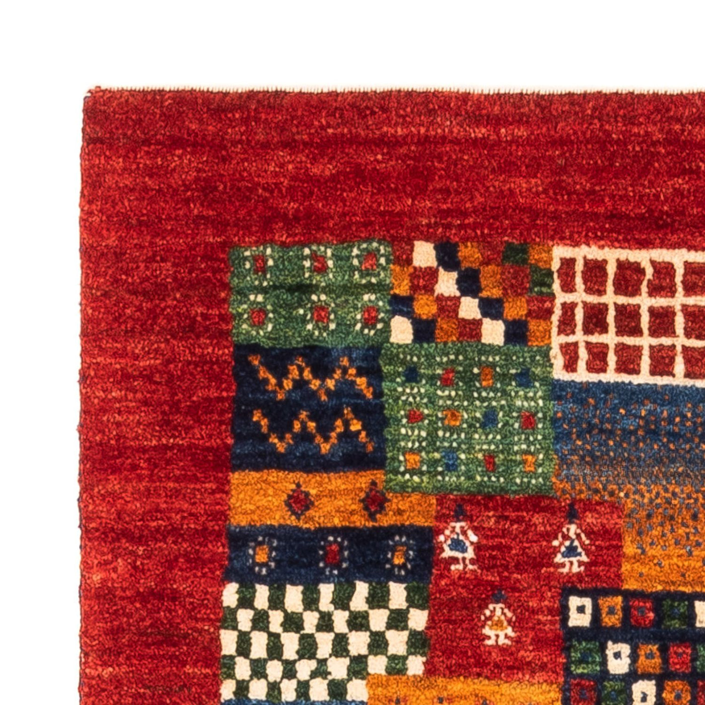 Loribaft Mattan 125x80cm - Perserteppich Wollteppich