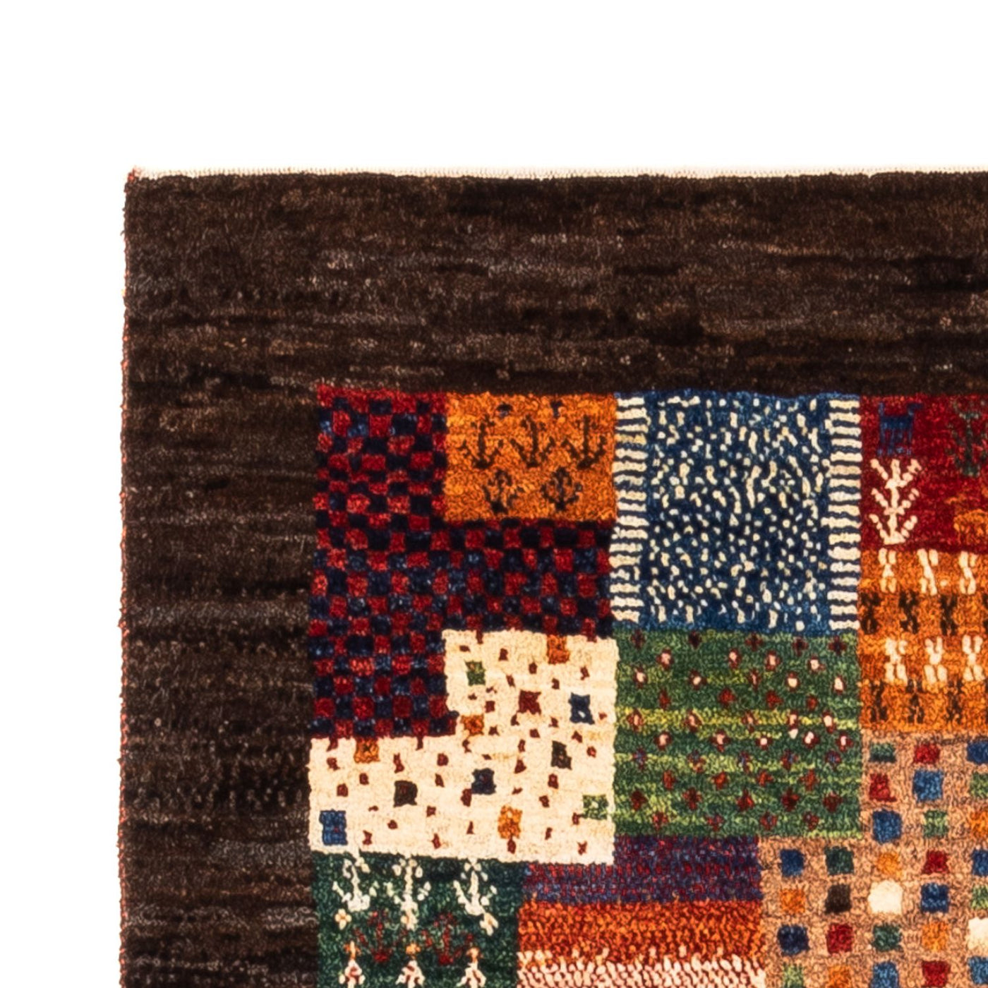 Gabbeh-matta - Loribaft Persian - Kungliga - 128 x 86 cm - flerfärgad