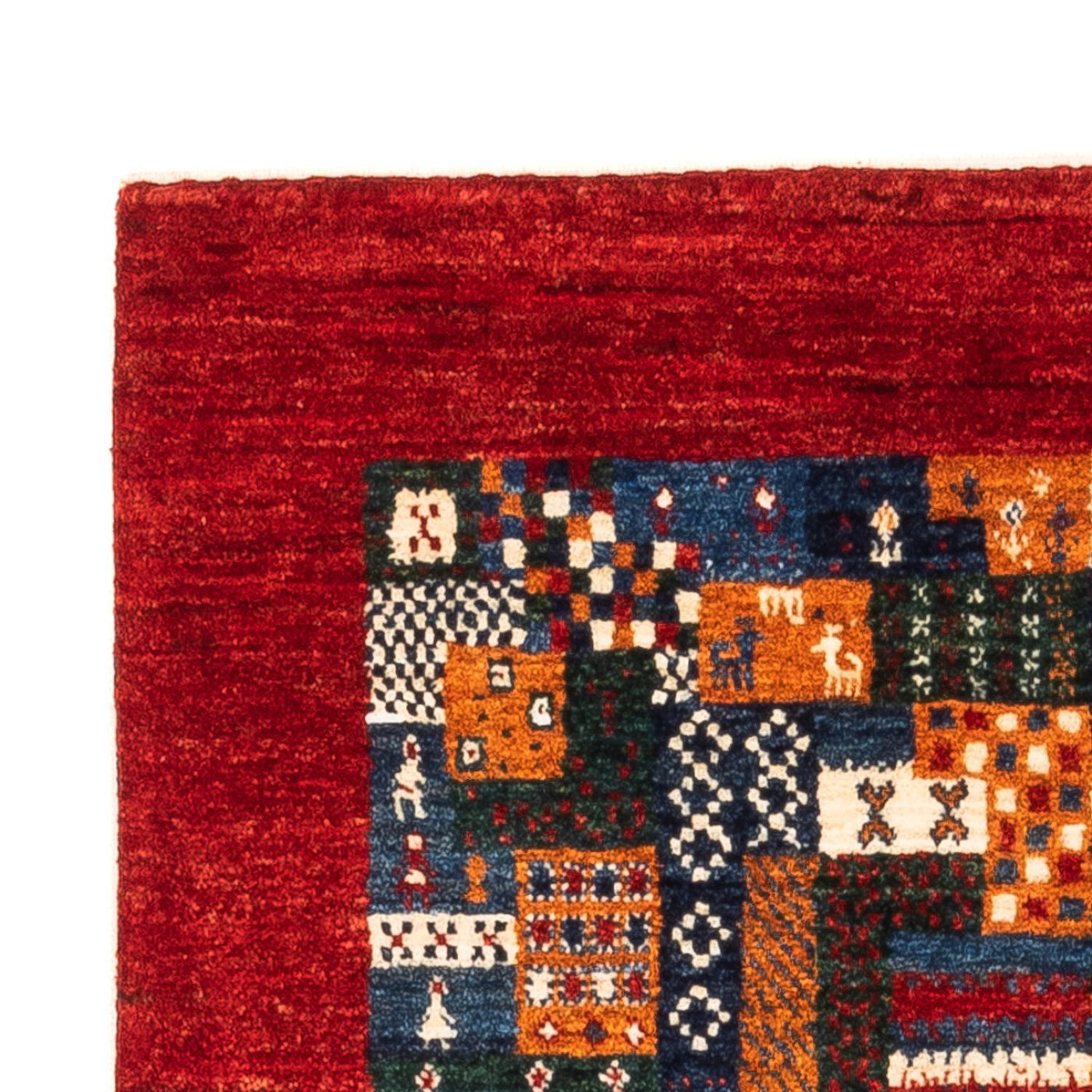 Loribaft Mattan 122x82cm - Perserteppich Wollteppich