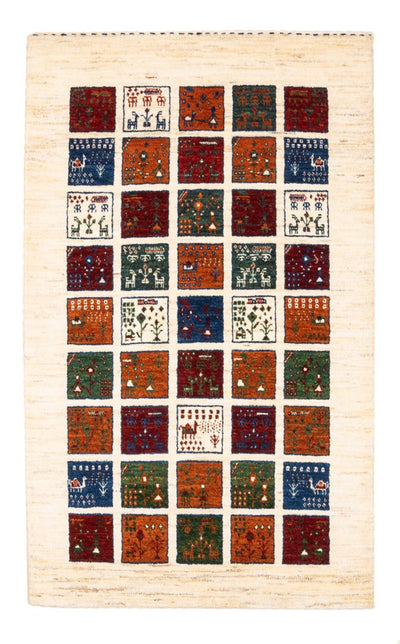Loribaft Mattan 84x132cm - Perserteppich Wollteppich