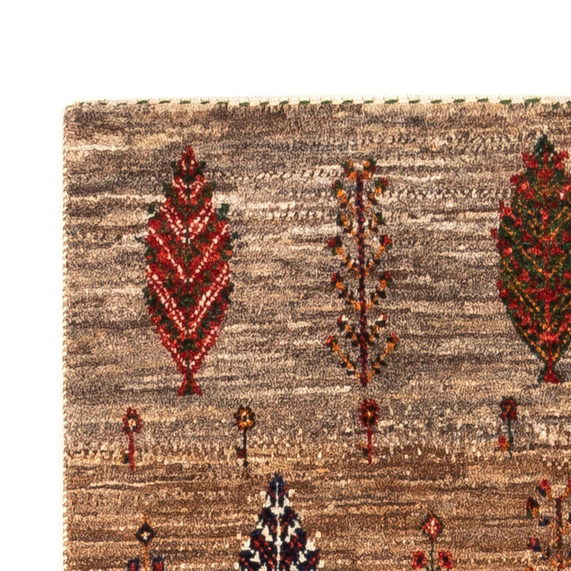 Gabbeh-matta - Loribaft Persian - Kungliga - 133 x 83 cm - grått