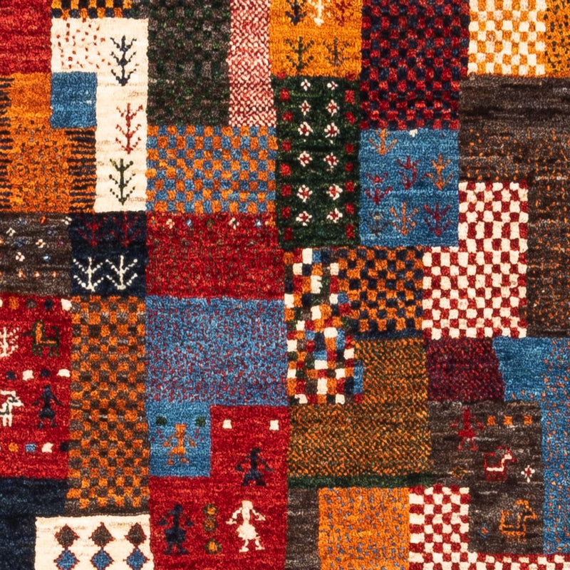 Gabbeh-matta - Loribaft Persian - Kungliga - 135 x 83 cm - flerfärgad