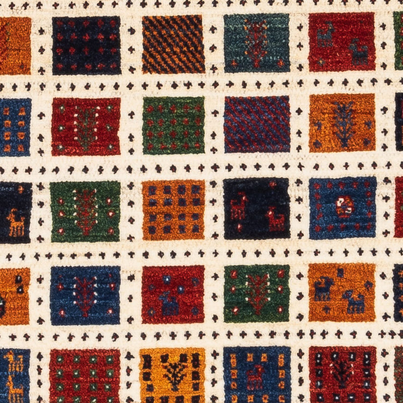 Gabbeh-matta - Loribaft Persian - Kungliga - 112 x 80 cm - flerfärgad