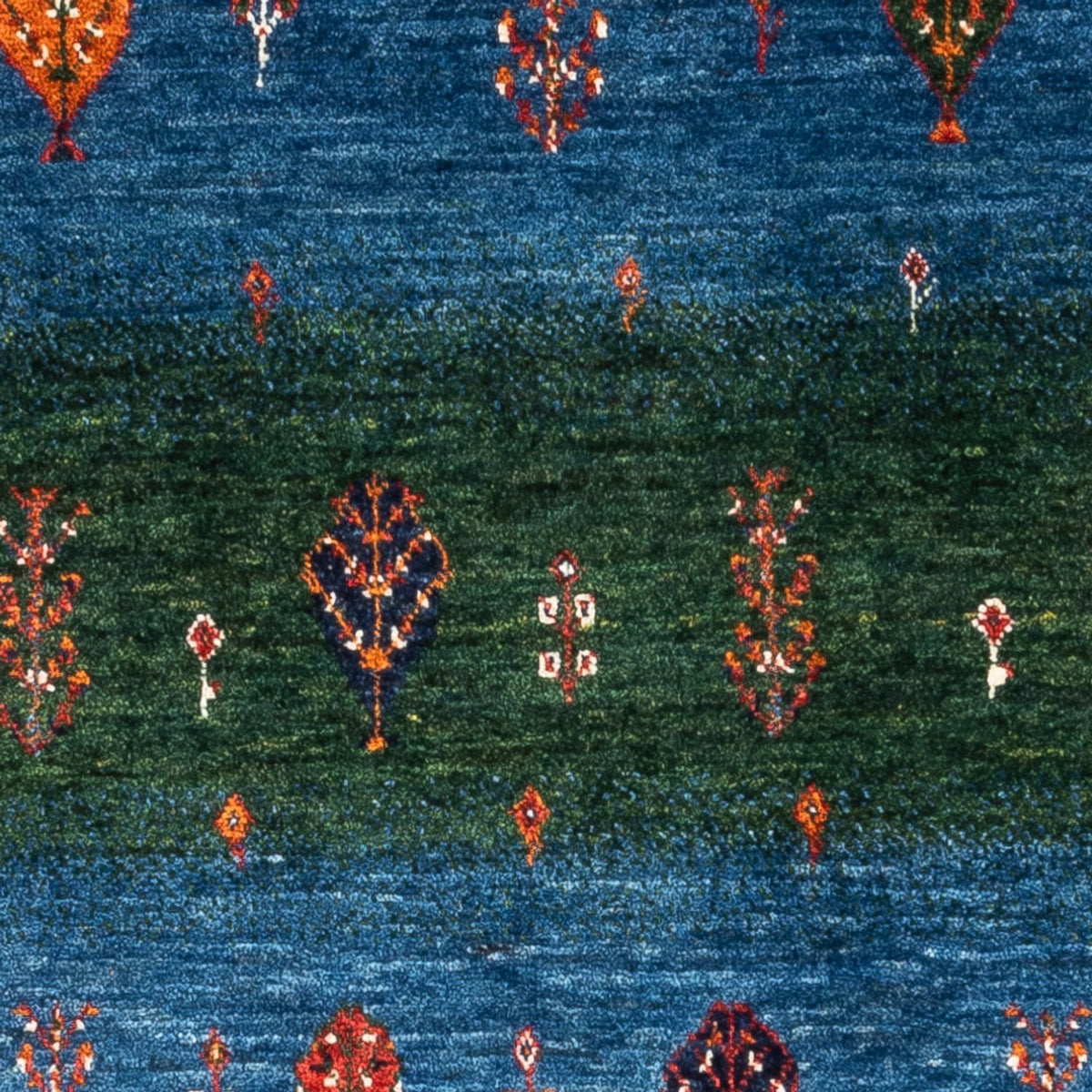 Gabbeh-matta - Loribaft Persian - Kungliga - 127 x 86 cm - flerfärgad