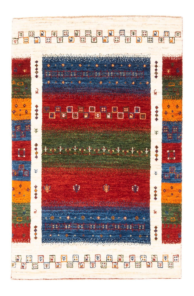 Gabbeh-matta - Loribaft Persian - Kungliga - 122 x 82 cm - flerfärgad