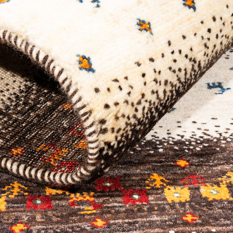 Gabbeh-matta - Loribaft Persian - Kungliga - 127 x 83 cm - flerfärgad