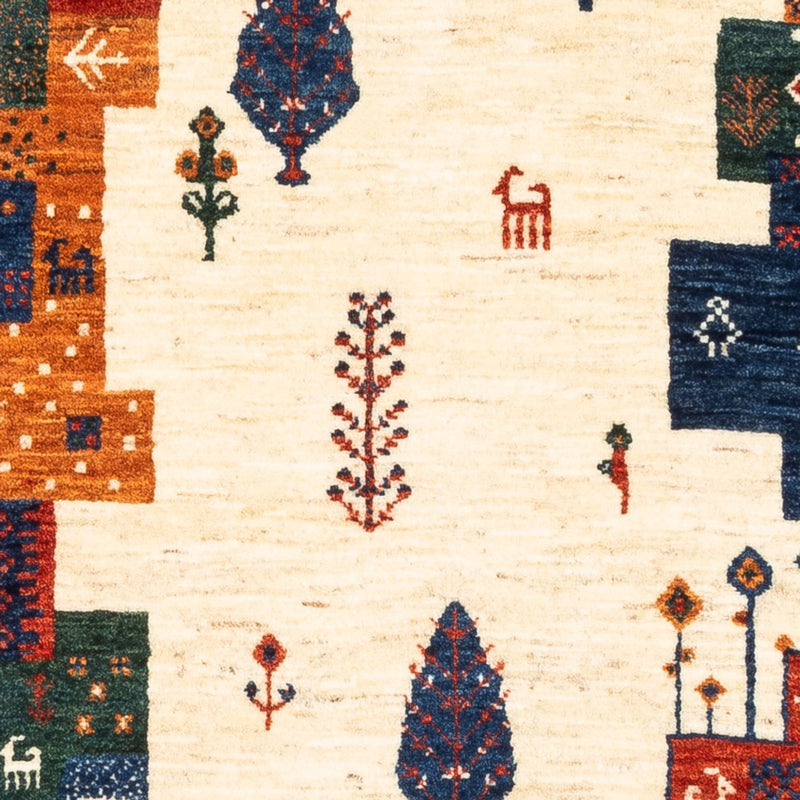 Gabbeh-matta - Loribaft Persian - Kungliga - 130 x 85 cm - flerfärgad