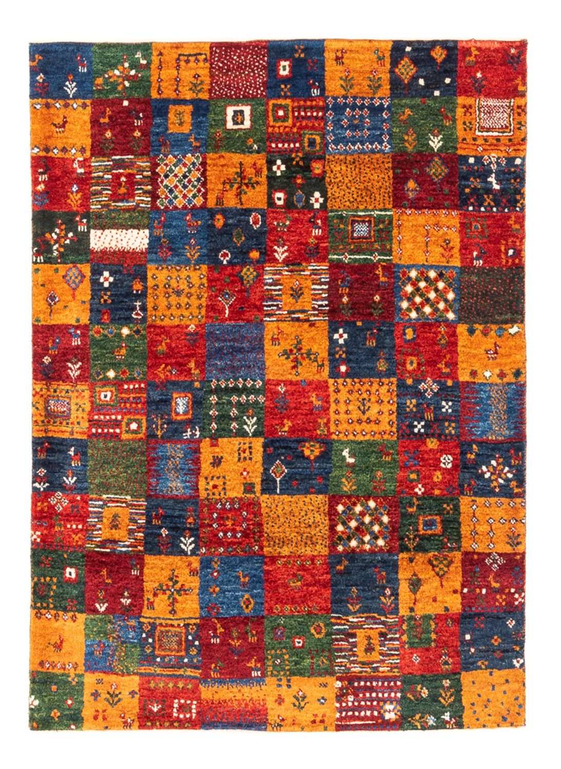 Gabbeh-matta - Loribaft Persian - Kungliga - 119 x 85 cm - flerfärgad