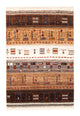 Gabbeh-matta - Loribaft Persian - Kungliga - 124 x 85 cm - flerfärgad