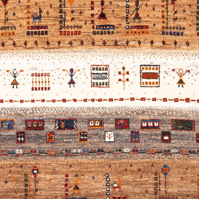 Gabbeh-matta - Loribaft Persian - Kungliga - 124 x 85 cm - flerfärgad