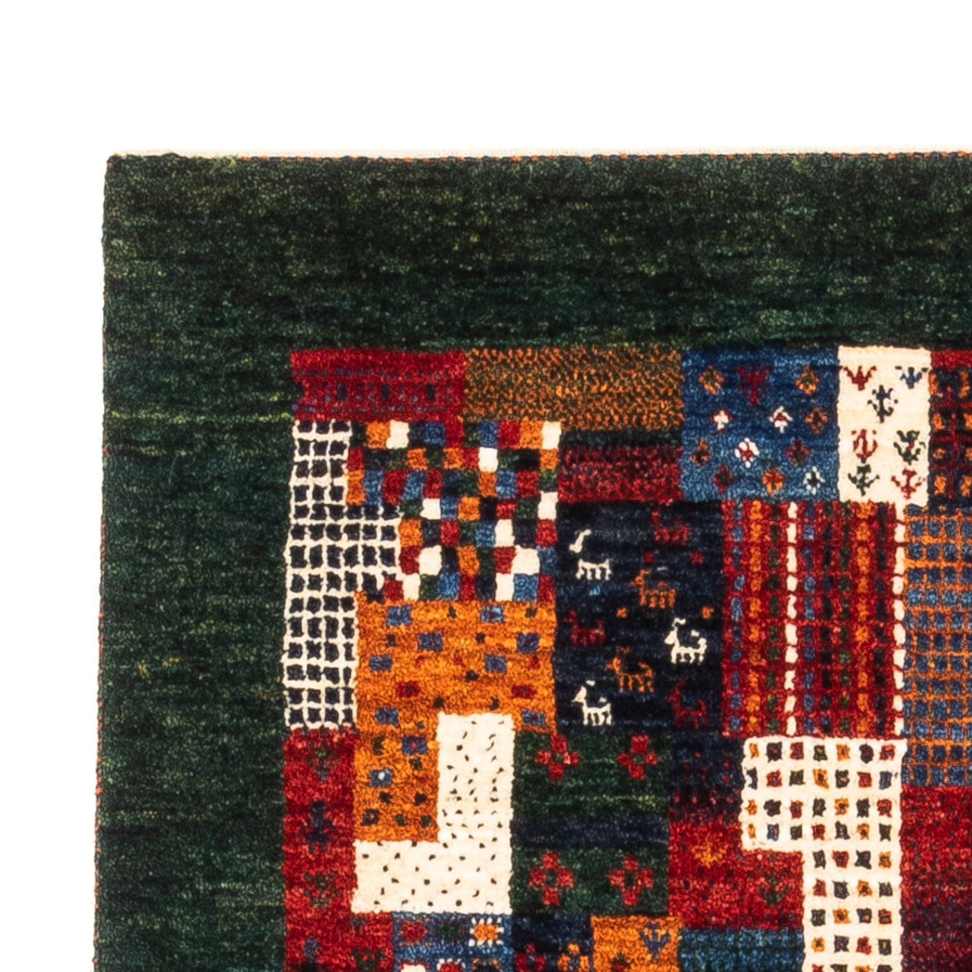 Loribaft Mattan 133x83cm - Perserteppich Wollteppich