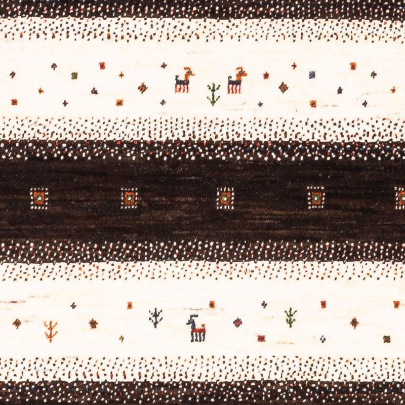 Gabbeh-matta - Loribaft Persian - Kungliga - 136 x 84 cm - flerfärgad