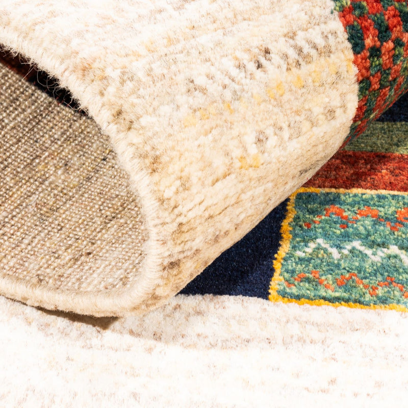 Gabbeh-matta - Loribaft Persian - Kungliga - 114 x 85 cm - flerfärgad