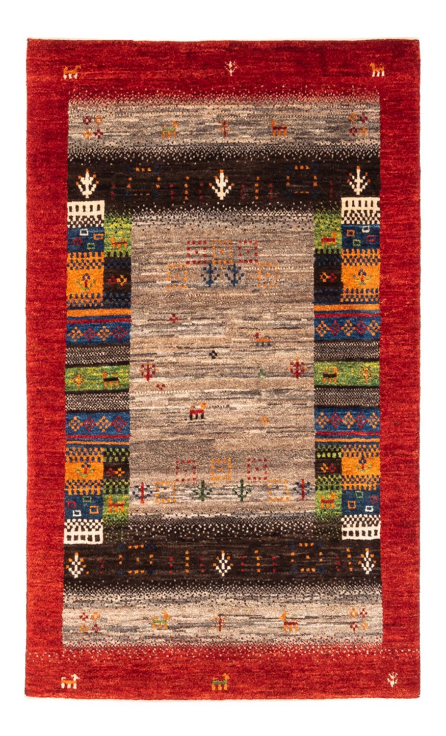 Gabbeh-matta - Loribaft Persian - Kungliga - 128 x 80 cm - flerfärgad