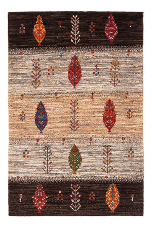 Gabbeh-matta - Loribaft Persian - Kungliga - 126 x 85 cm - flerfärgad