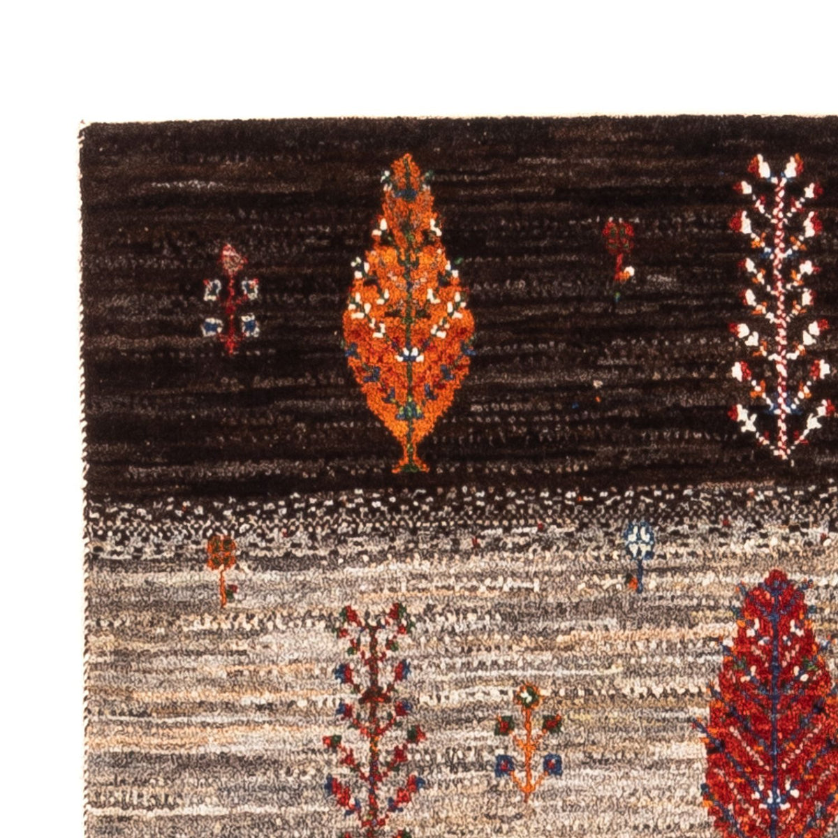 Gabbeh-matta - Loribaft Persian - Kungliga - 126 x 85 cm - flerfärgad