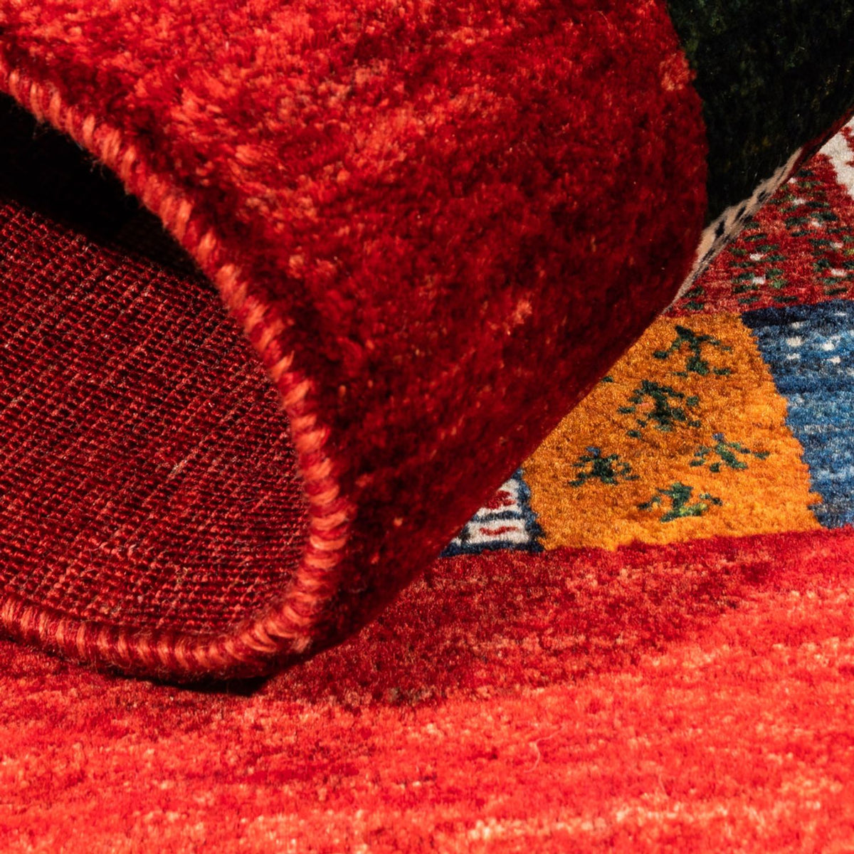 Gabbeh-matta - Loribaft Persian - Kungliga - 120 x 85 cm - flerfärgad