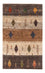 Gabbeh-matta - Loribaft Persian - Kungliga - 130 x 84 cm - flerfärgad