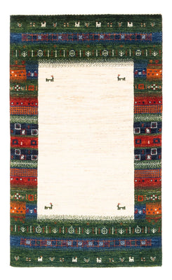 Gabbeh-matta - Loribaft Persian - Kungliga - 132 x 83 cm - flerfärgad